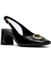 Clarks - Fernie Square Toe Slingback Pump - Lyst