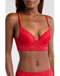 Etam - Gravure Lace Underwire Bra - Lyst