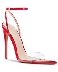 Femme LA - Gg Ankle Strap Pointed Toe Sandal - Lyst