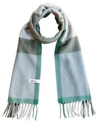TBCo - Lambswool Geomteric Pattern Oversized Scarf - Lyst