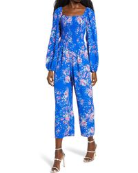 charles henry faux wrap jumpsuit