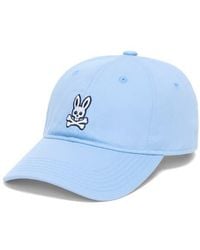 Psycho Bunny - Rex Adjustable Cotton Twill Baseball Cap - Lyst
