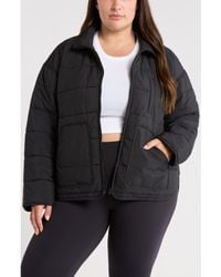 Zella - Quilted Packable Jacket - Lyst