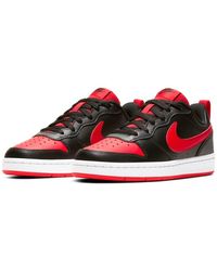Nike Court Borough Low 2 Sneaker - Red