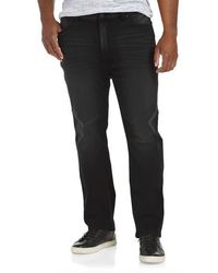True Nation by DXL - Big & Tall Washed Athletic-Fit Stretch Jeans - Lyst