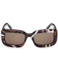 PUCCI - 52Mm Rectangular Sunglasses - Lyst