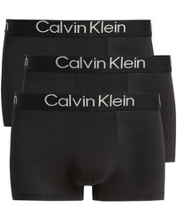 Calvin Klein - Ultra-soft Modern 3-pack Stretch Modal Trunks - Lyst