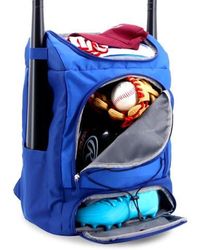 J World - Athlete Multi Sports Backpack With Shoe Compartment Bat Holders And Night Visibility - Lyst
