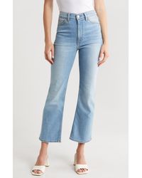 RE/DONE - '70s High Waist Crop Bootcut Jeans - Lyst