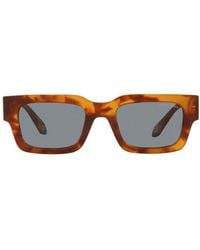 ARMANI EXCHANGE - 52Mm Rectangular Sunglasses - Lyst