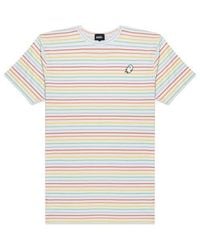 Alix - Ghost Striped Jersey Tee - Lyst