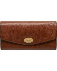 Mulberry - Darley Leather Continental Wallet - Lyst