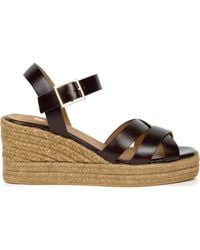 Bobbies - Cléo Espadrille Wedges - Lyst