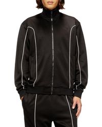 DIESEL - S-Locking-Do Full Zip Sweatshirt - Lyst