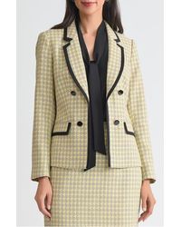 Kasper - Faux Double Breasted Blazer - Lyst