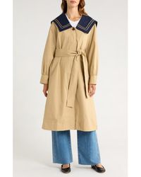 Damson Madder - Ella Organic Cotton Trench Coat - Lyst