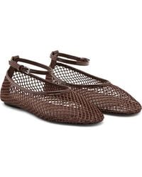 Mango - Ankle Strap Ballet Flat - Lyst