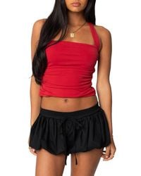 Edikted - Nyrah Stretch Crop Halter Top - Lyst
