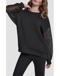 DKNY - Fauchet Sleeve Pullover Top - Lyst