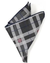 Cufflinks Inc. - Marvel Captain America Plaid Silk Pocket Square - Lyst