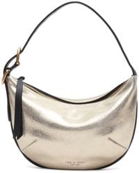 Rag & Bone - Small Mercer Leather Hobo Bag - Lyst