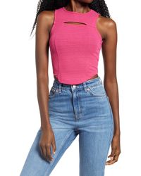 Topshop Synthetic Abstract Swirl Print Mesh Top In Blue Lyst ✓ free for commercial use ✓ high quality images. abstract swirl print mesh top