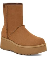 UGG - Cityfunc Mid Platform Bootie - Lyst