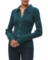 Michael Stars マイケルスターズ Miri Collared Button-Front Top