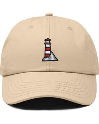 Alix - Lighthouse Embroidered Dad Hat - Lyst