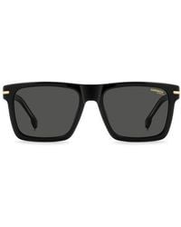 Carrera - 55Mm Gradient Rectangular Flat Top Sunglasses - Lyst