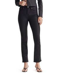 Madewell - Kick Out Coated Crop Jeans - Lyst