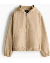 H&M - Hooded Workwear Jacket - Lyst