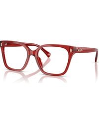Ralph - 53Mm Square Optical Glasses - Lyst