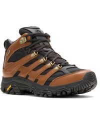 Merrell - Moab 3 Luxe Leather Waterproof Mid Hiking Boot - Lyst