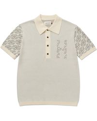 Honor The Gift - Jacquard Knit Pattern Polo Sweater - Lyst