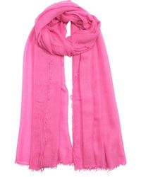 Echo - Essential Modal-Silk Blend Crinkle Wrap - Lyst