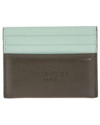 Givenchy - Padded Colorblock Leather Card Case - Lyst