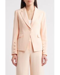 Tahari - One-Button Blazer - Lyst