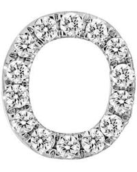 Bony Levy - Single Initial Earring - Lyst