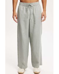 Cotton On - Super Baggy Linen Pant - Lyst
