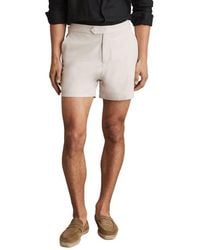 Reiss - Sun Side Adjuster Swim Trunks - Lyst