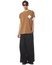 MCM - Logo Patch Bouclé T-Shirt - Lyst