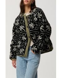 Rip Curl - Bossa Nova Reversible Fleece Jacket - Lyst