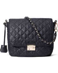 MZ Wallace - Medium Crosby Lock Quilted Nylon Crossbody Bag - Lyst
