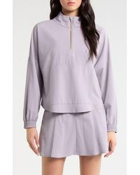 Rhone - Mirage Water-Repellent Half-Zip Jacket - Lyst