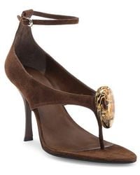 Jeffrey Campbell - Bronzite Ankle Strap Sandal - Lyst