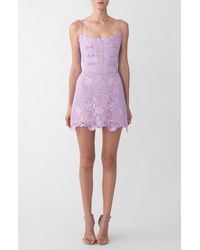 SAU LEE - Rory Lace Cocktail Dress - Lyst