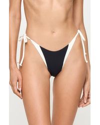 LSPACE - Riannon Jersey & Rib Bikini Bottoms - Lyst