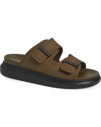 McQueen - Oversized Hybrid Slide Sandal - Lyst