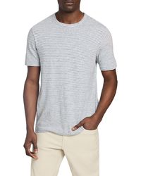 Faherty - Stripe Cotton & Modal T-shirt - Lyst